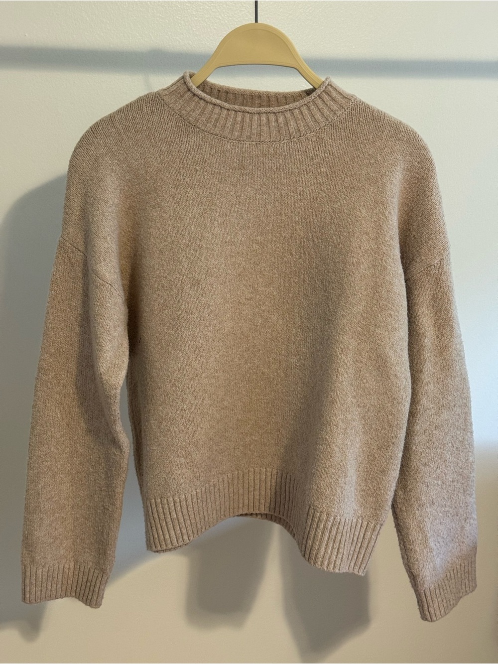 Nordstrom BP Knitted Pullover Sweater Oatmeal Beige Women’s Size XS